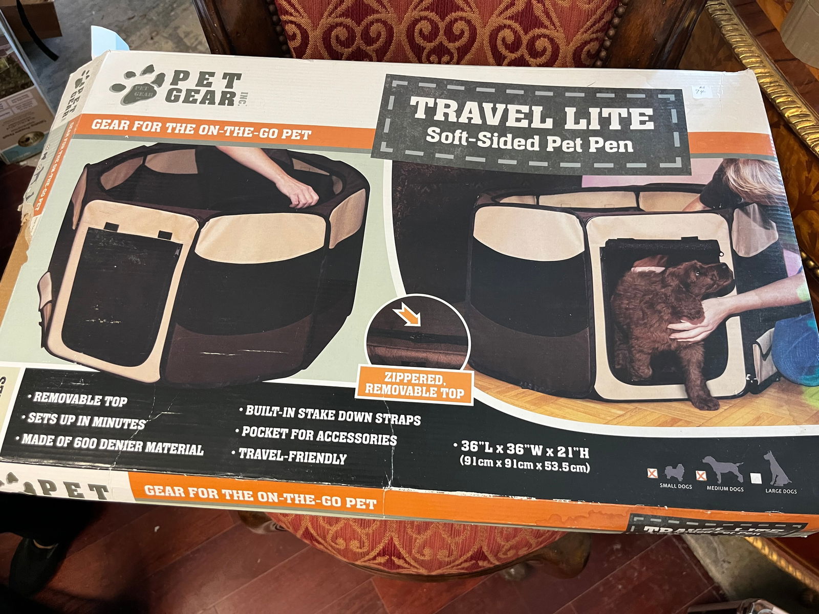 Soft Sided Pet Pen (1 of 1)