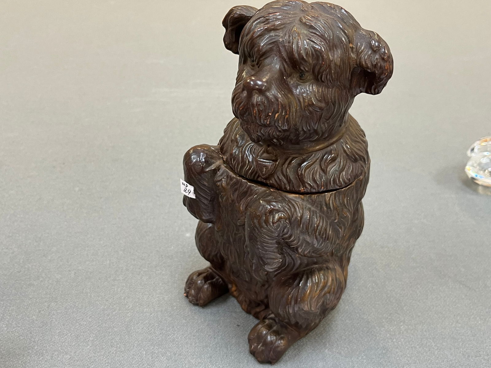 Dog Treat Jar: Vintage Dog Treat Jar