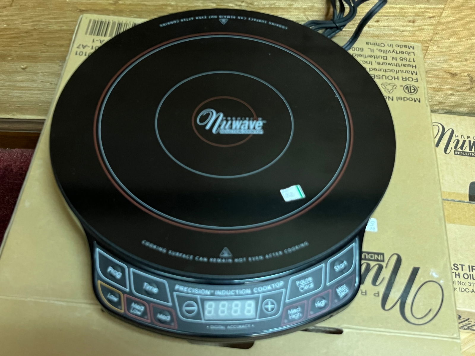 NuWave Digital Induction Cook-top (1 of 1)