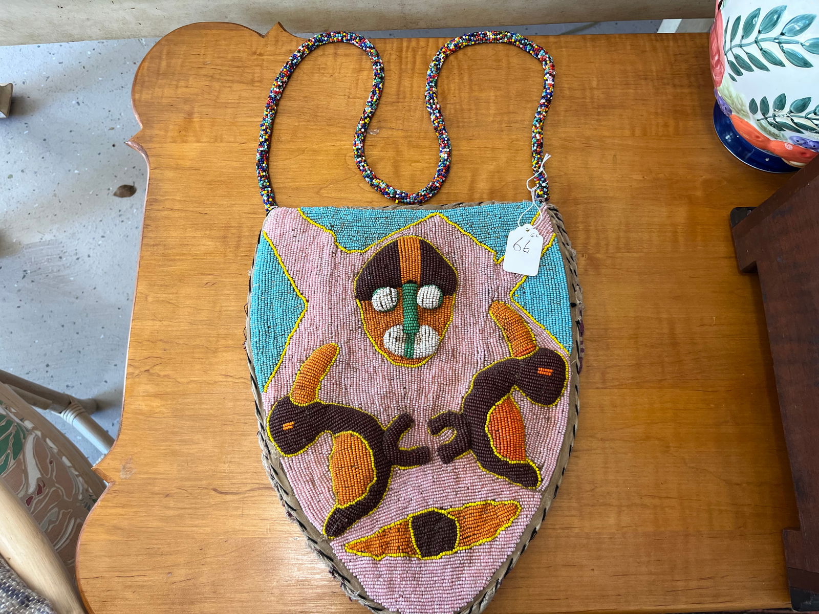 American Indian Beaded Plaque (1 of 5)