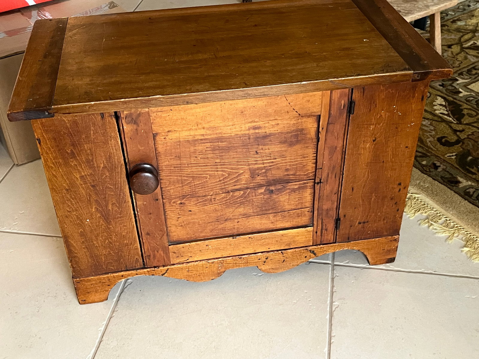 Antique  Small French Table (1 of 5)