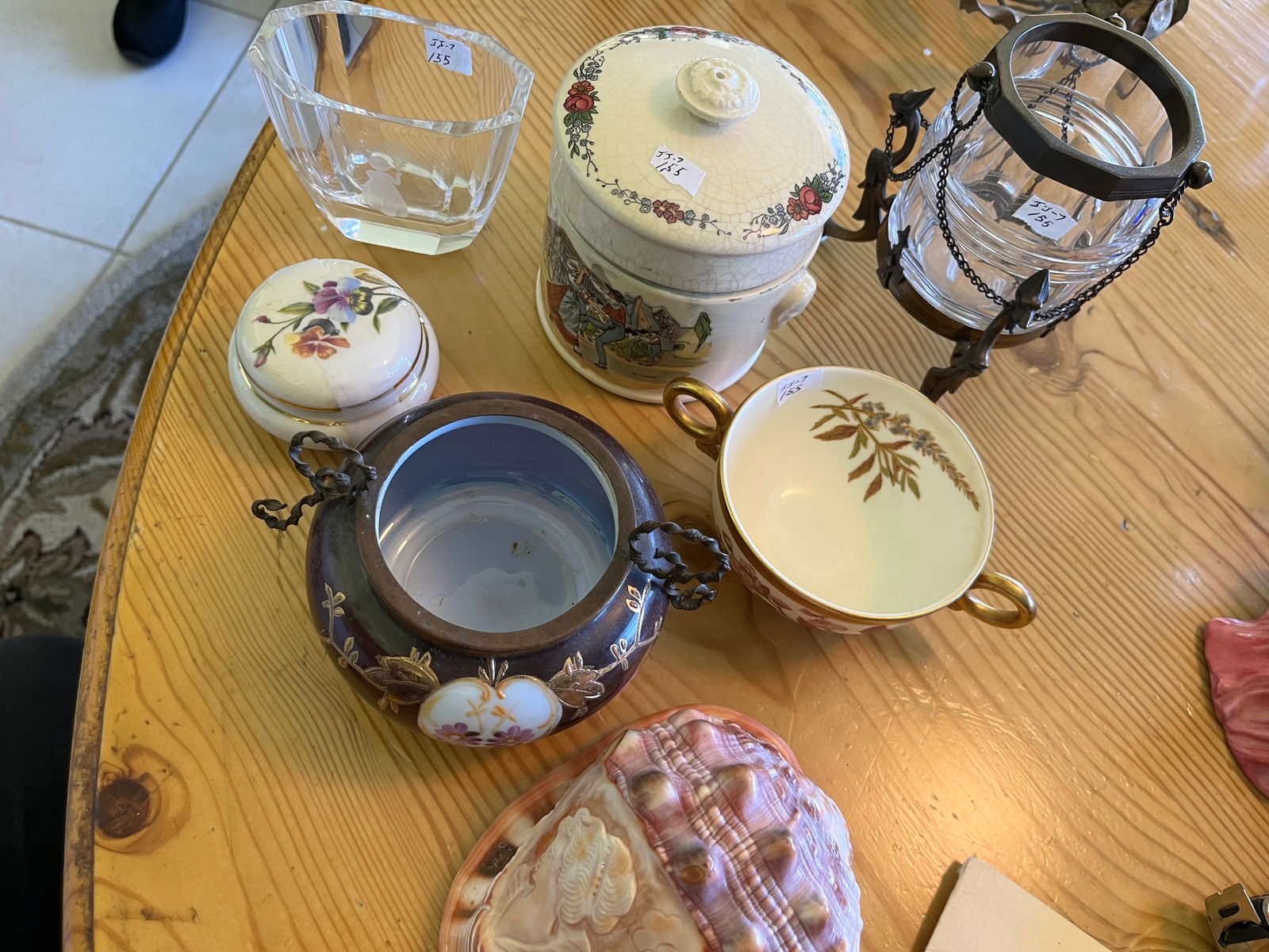 Box Lot, includes Cameo Sea Shell (1 of 3)