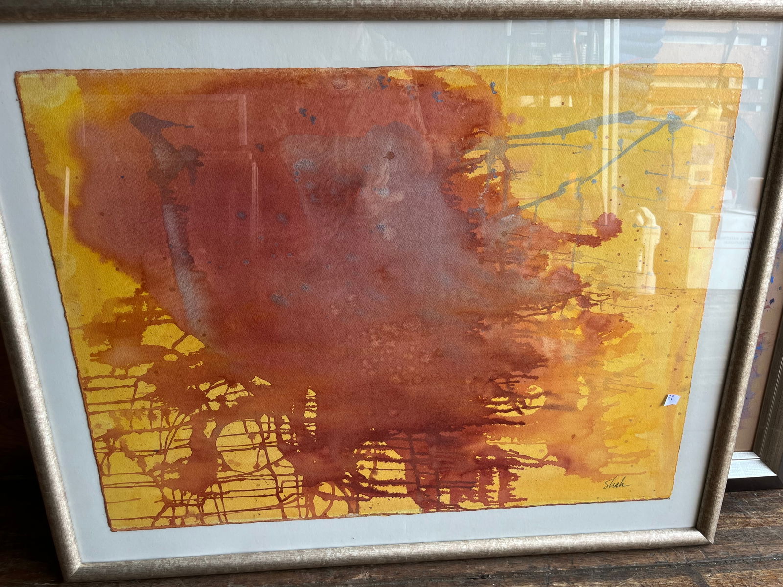 Judith Shah Yellowish Abstract (1 of 3)