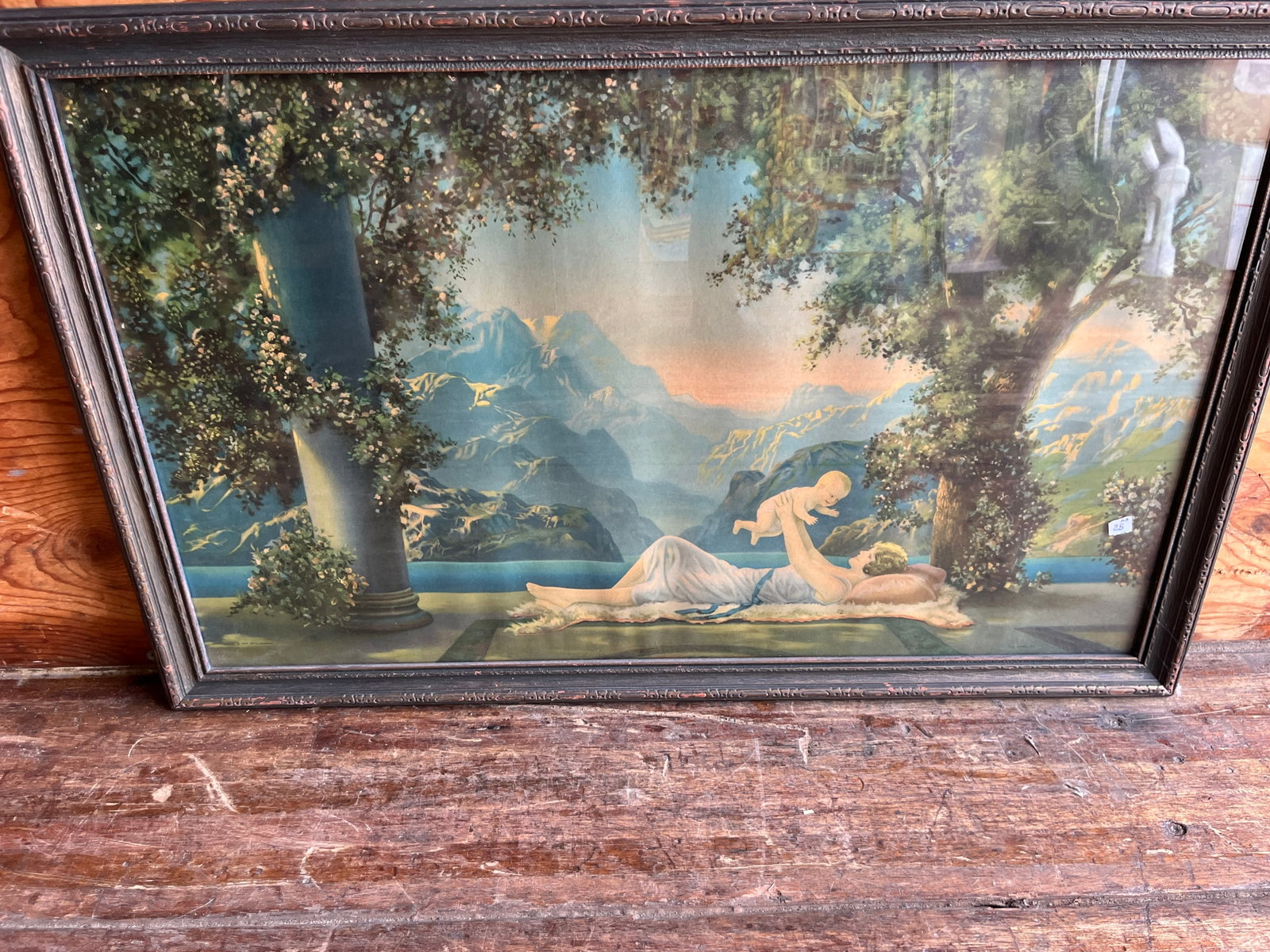 R. Atkinson Fox-Urgelles,18x30: R. Atkinson Fox Urgelles aka Love's Paradise Vintage Litho Print 1925, 18x30
