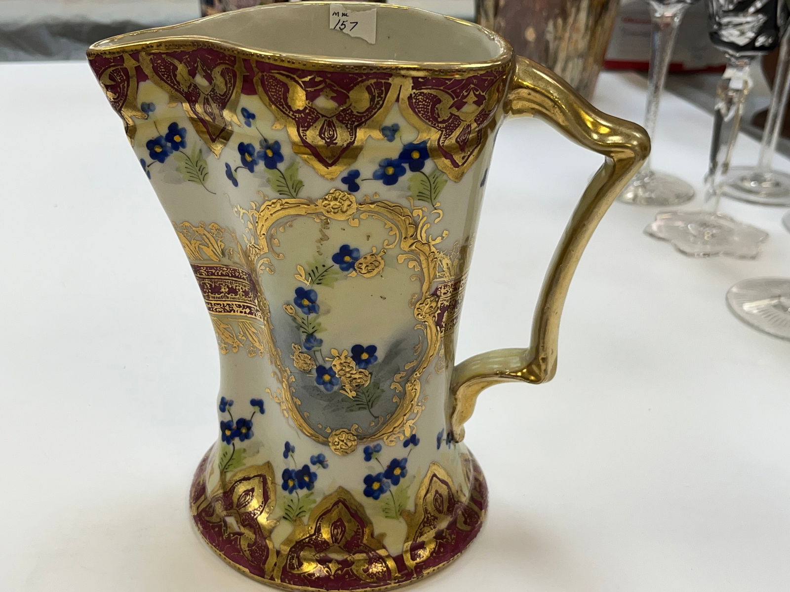 Hand Painted 7.5"h Pitcher (1 of 3)