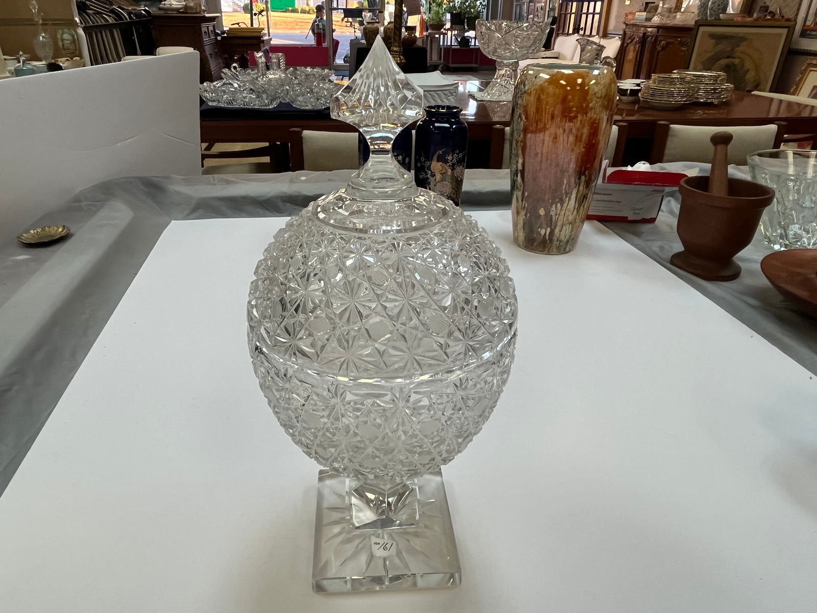 Crystal Covered Jar (1 of 5)