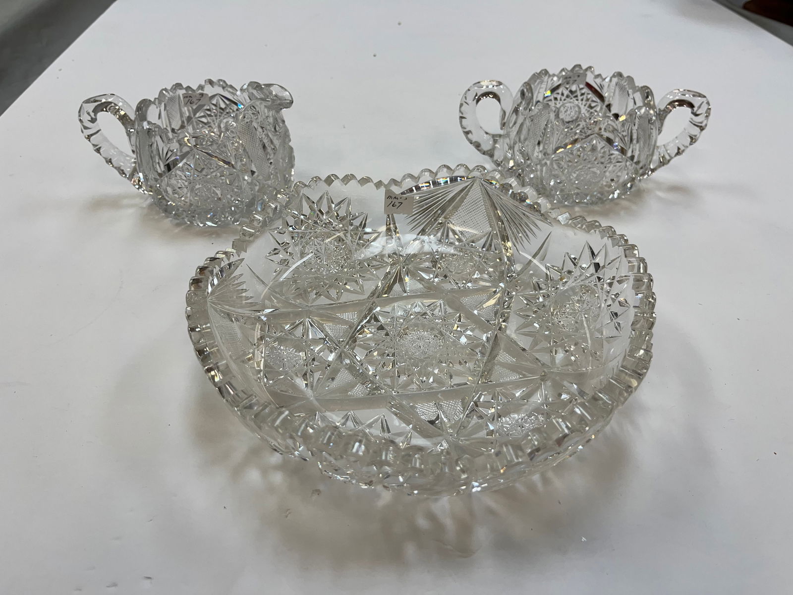 Crystal Bowl/Cream/Sugar (1 of 5)