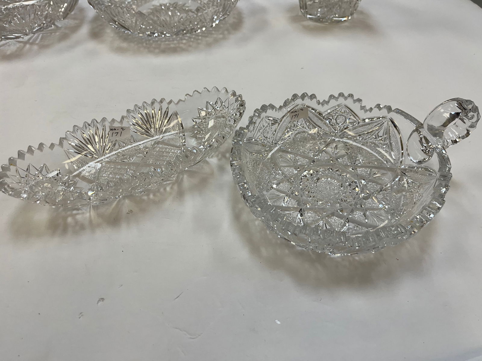 Crystal Oval Dish/Nappie Dish (1 of 4)