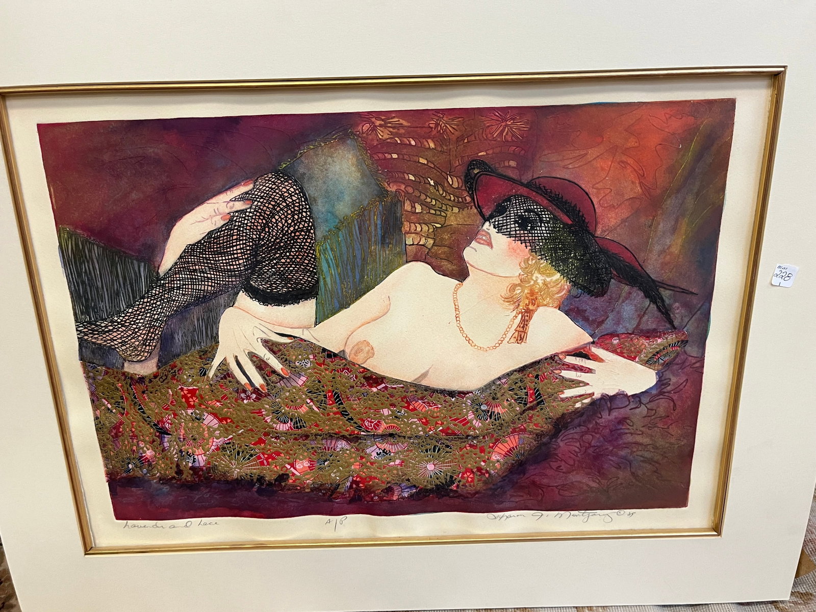 Water Color 'Lavender & Lace': Water Color, AP 'Lavender & Lace' by Sharon J. Montgomery '89