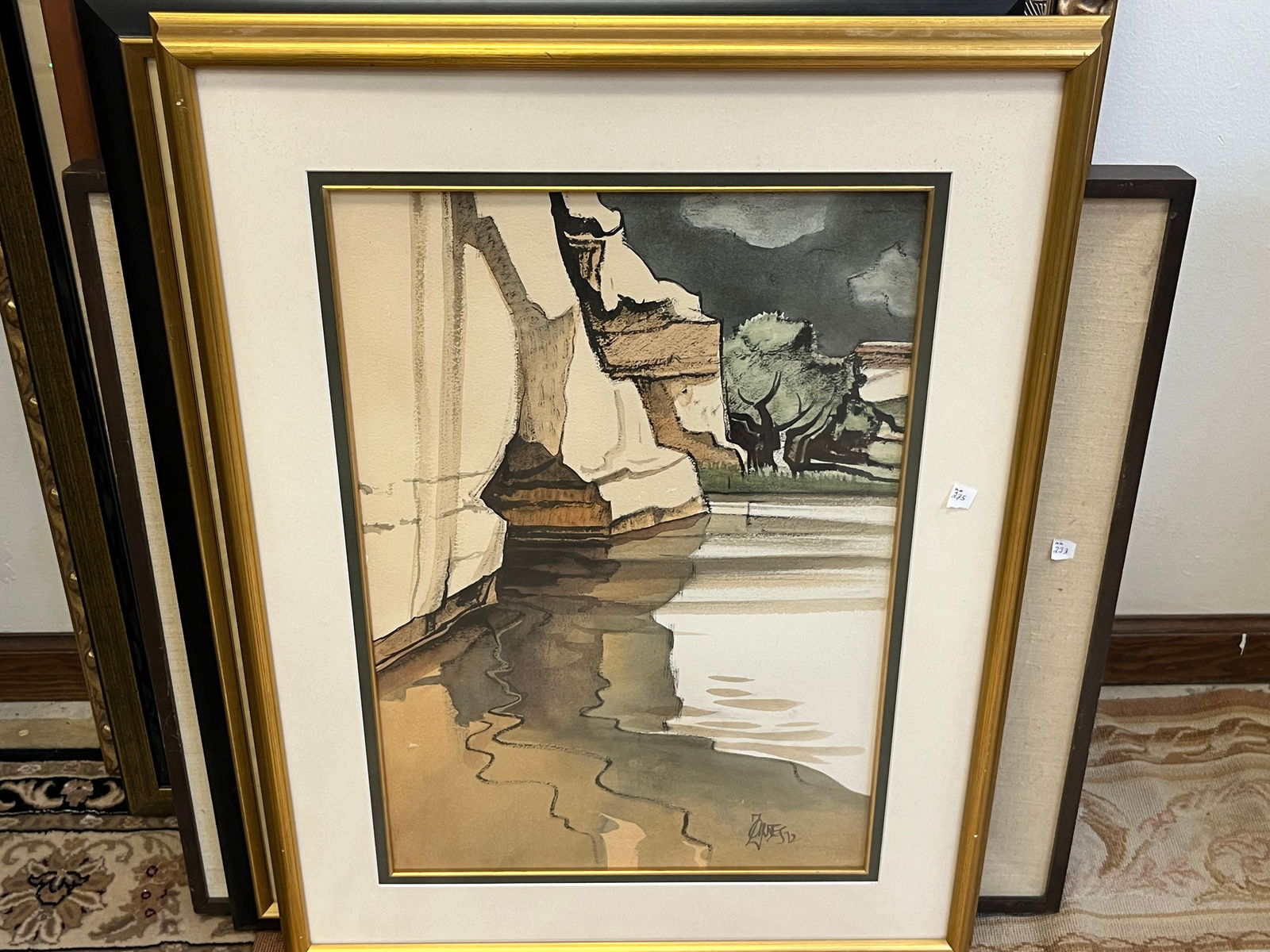 Charcoal 'Abstract' (1 of 3)