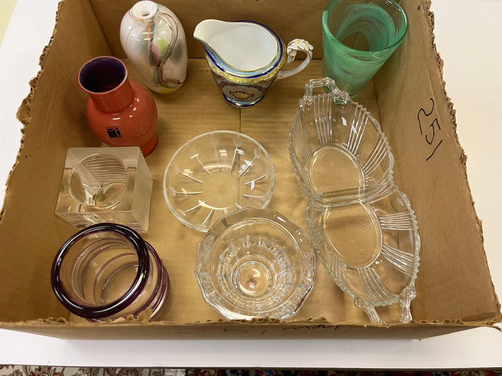 Box Lot, Assortment (Dansk-Movado-Noritake plius): Box Lot, Assortment (Dansk-Movado-Noritake plus)