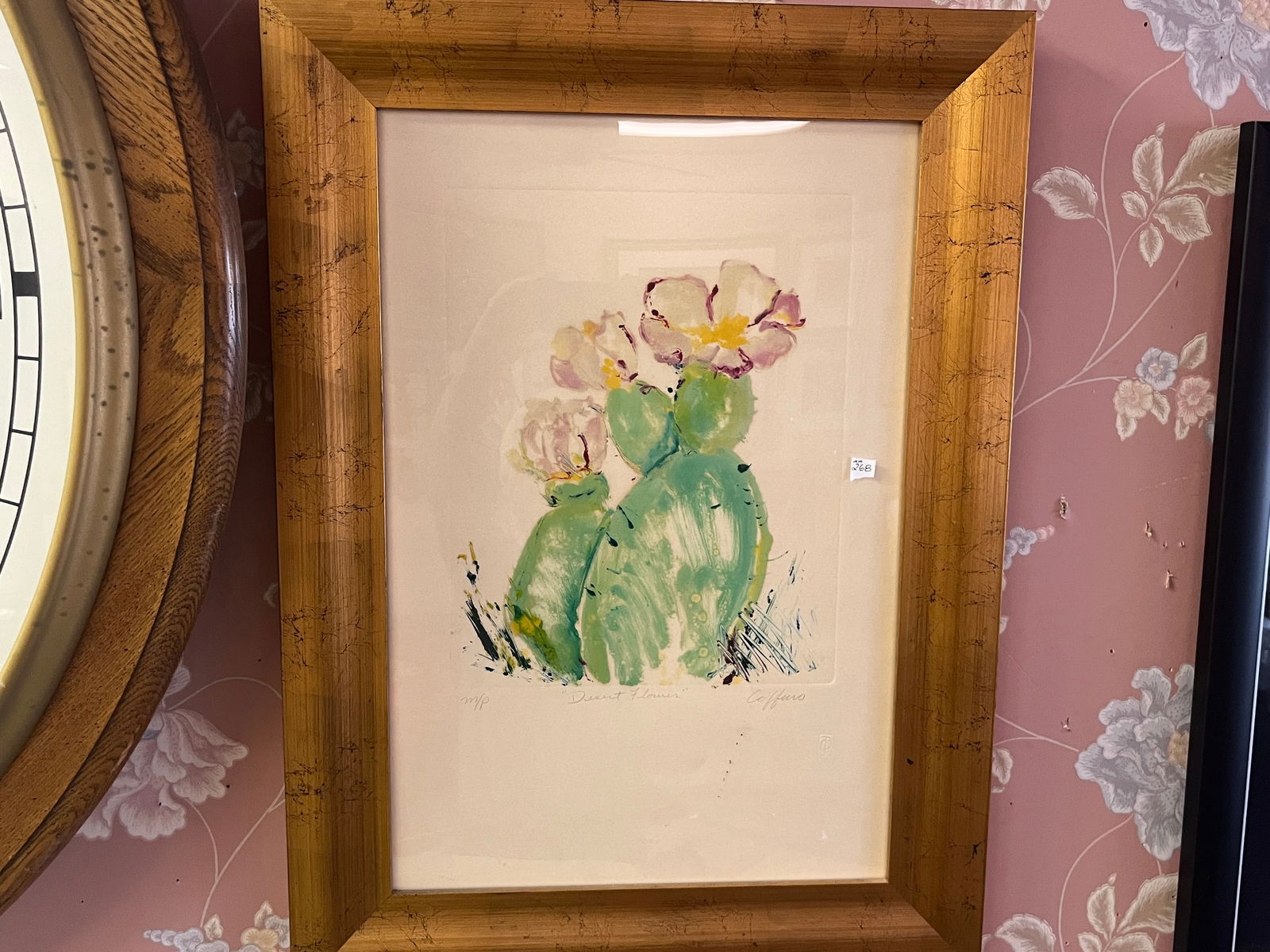 Monoprint  'Desert Flower' (1 of 4)