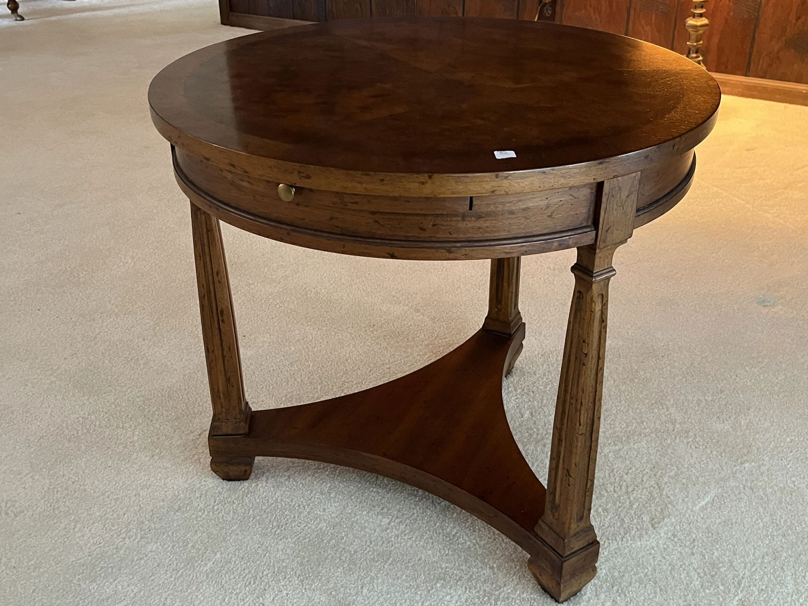 Heritage  Round End Table (1 of 3)