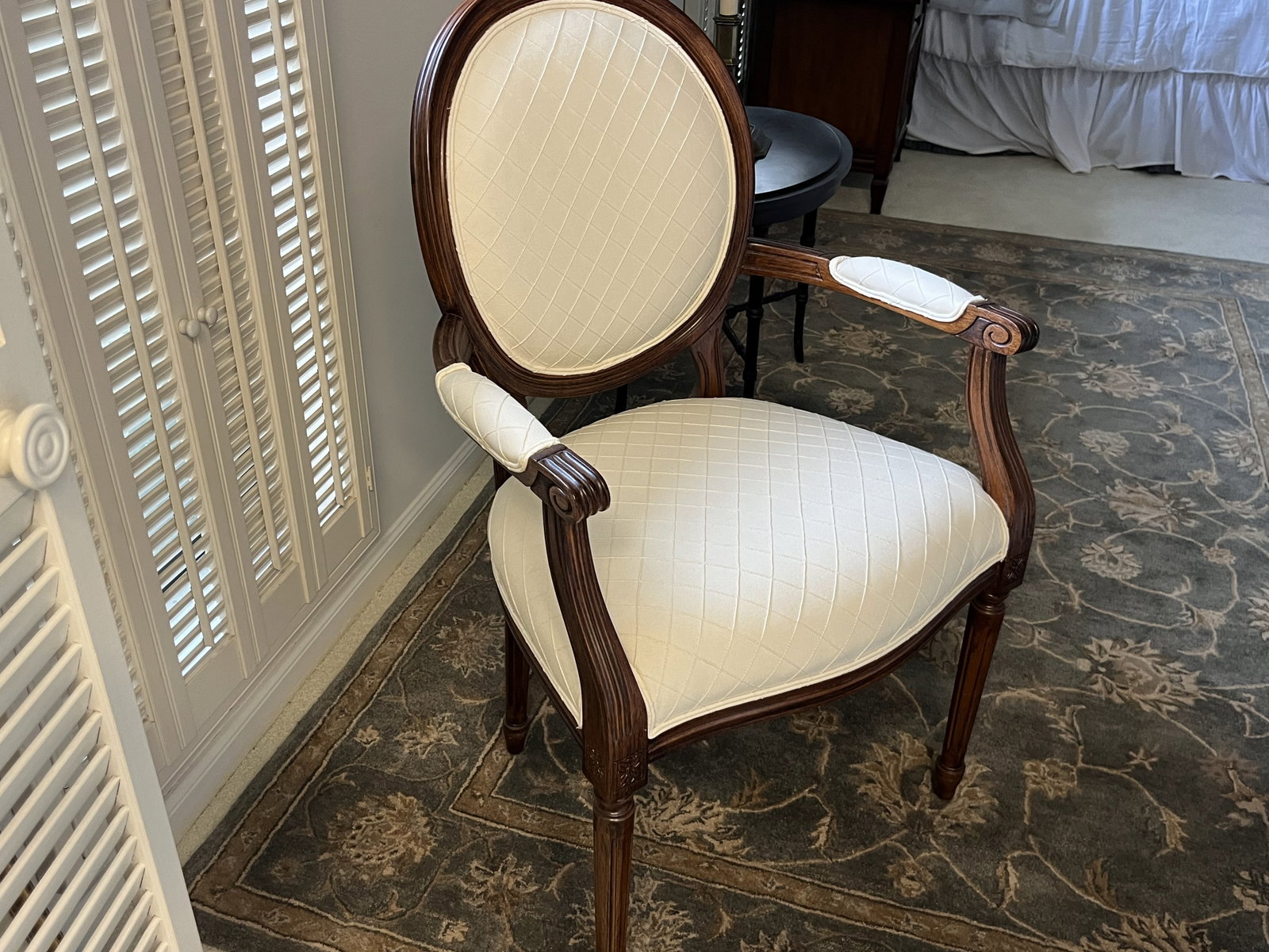 Arm Chair: Louis XVI Style Arm Chair