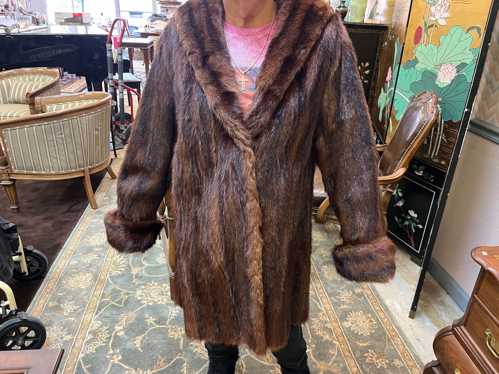 Mink Coat by Canadian Fur (1 of 9)