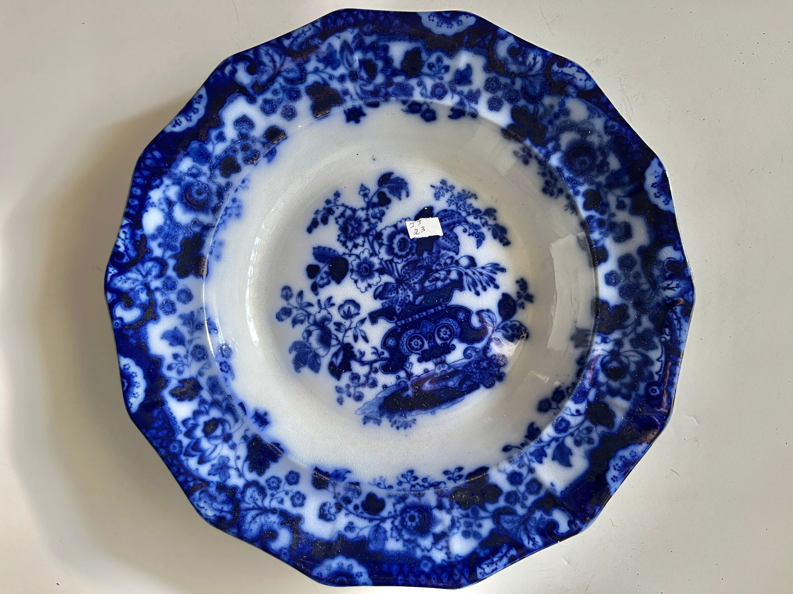 Flow Blue Plate (1 of 5)