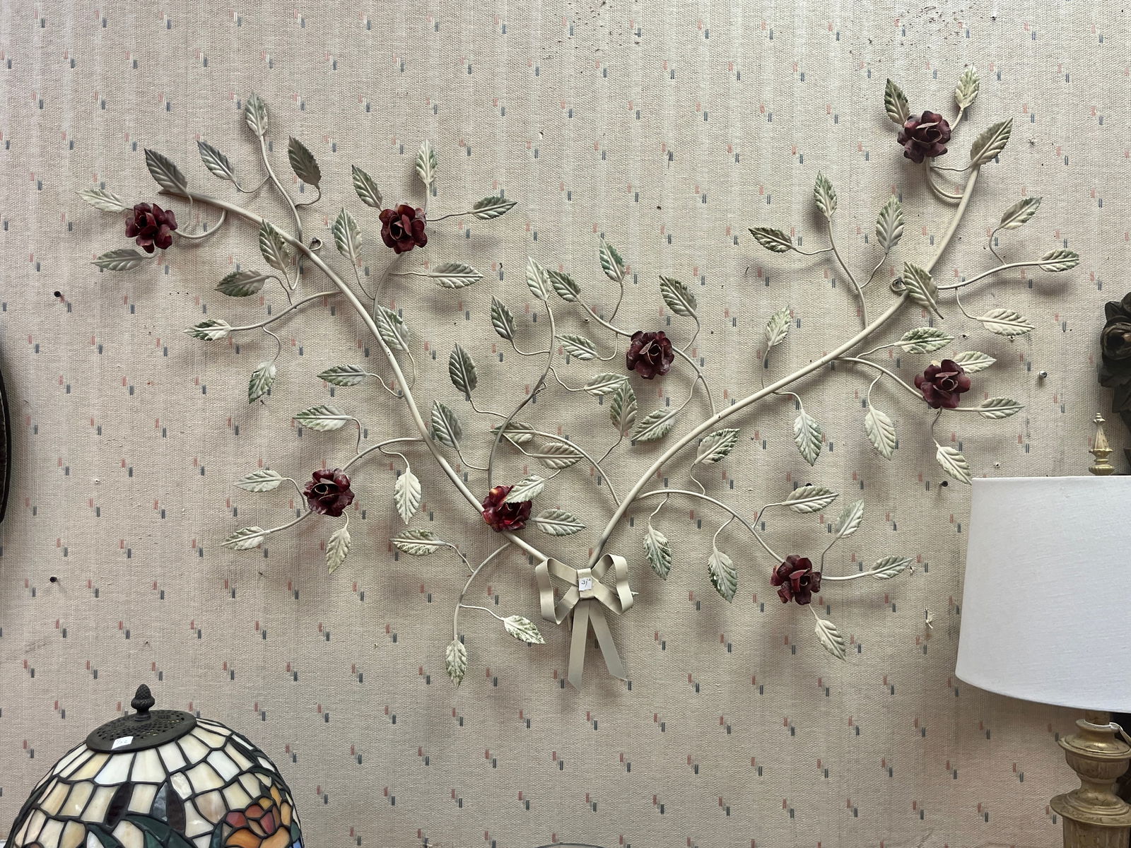 Mid Century Italian Metal Wall Sconce (1 of 2)