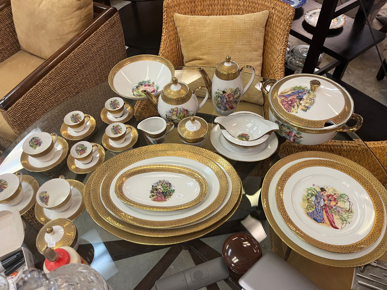 (30pcs.) Bavarian China (1 of 6)