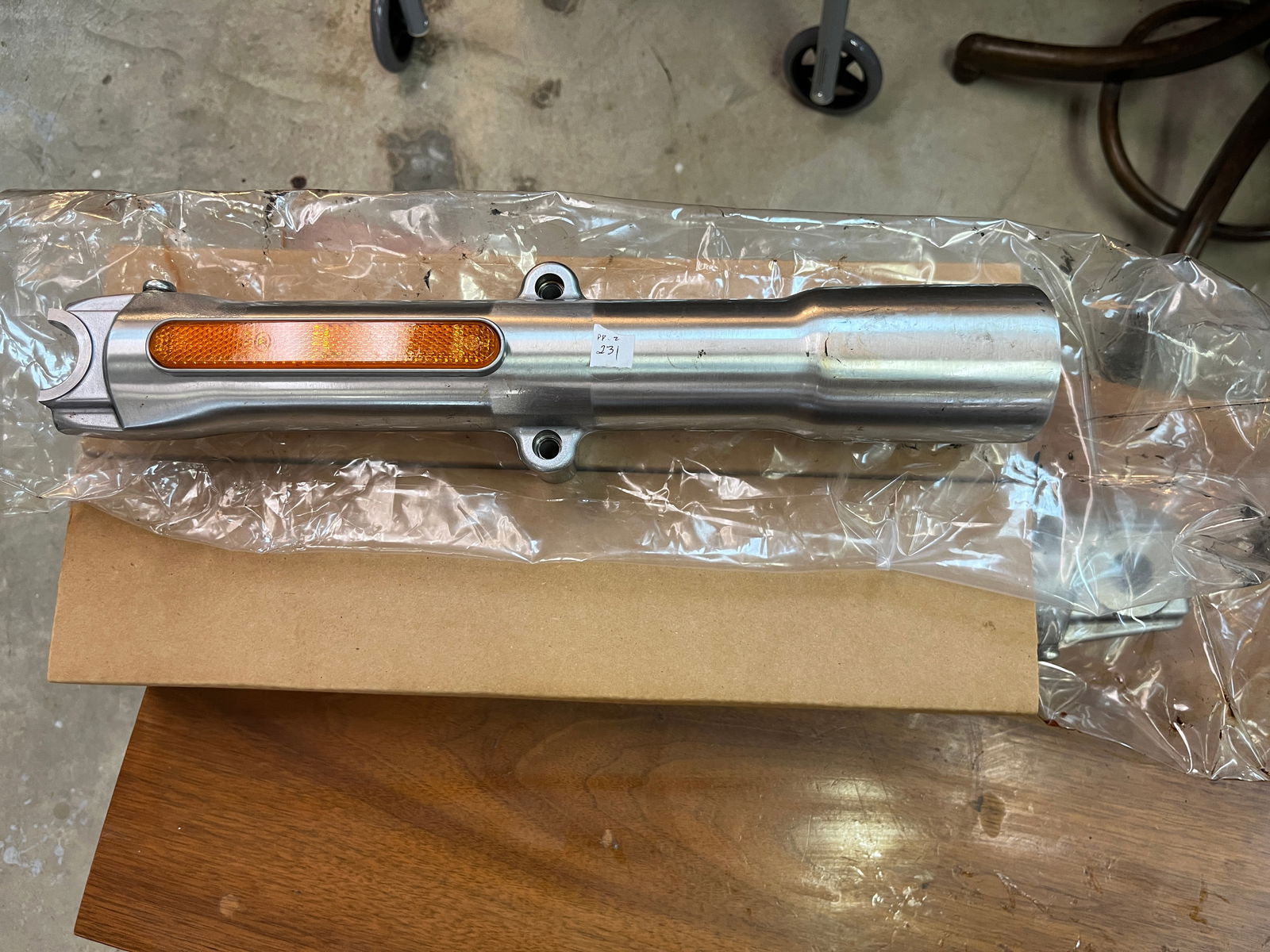 Harley Davidson Lower Fork Tube Sliders & Covers (1 of 4)