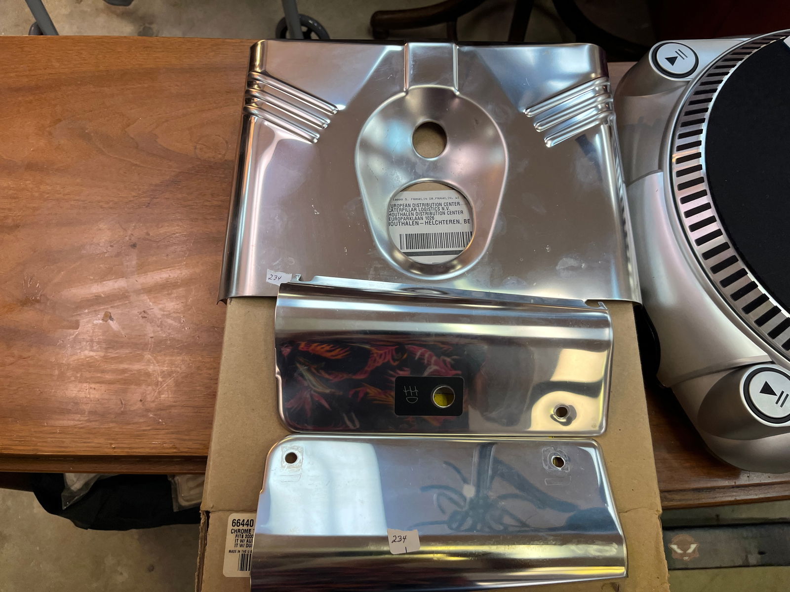 Harley Davidson Triple Tree Cover Kit (1 of 2)