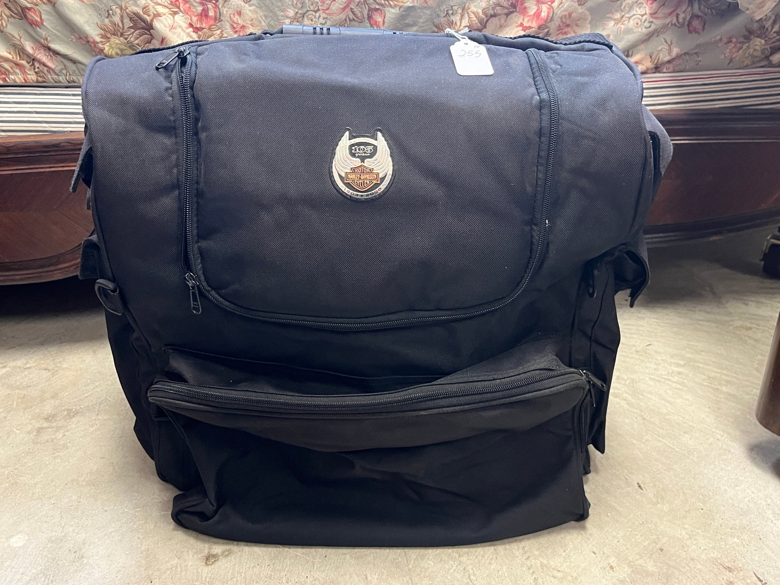H>D. 105th Touring Luggage Bag: Harley Davidson 105th Anniversary Multi-Fit Touring Luggage Day Bag
