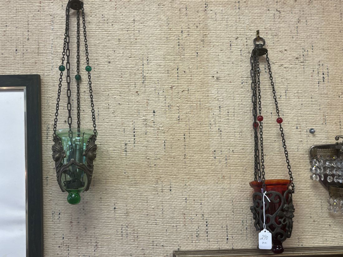 Pair Hanging Candle Lights (1 of 5)