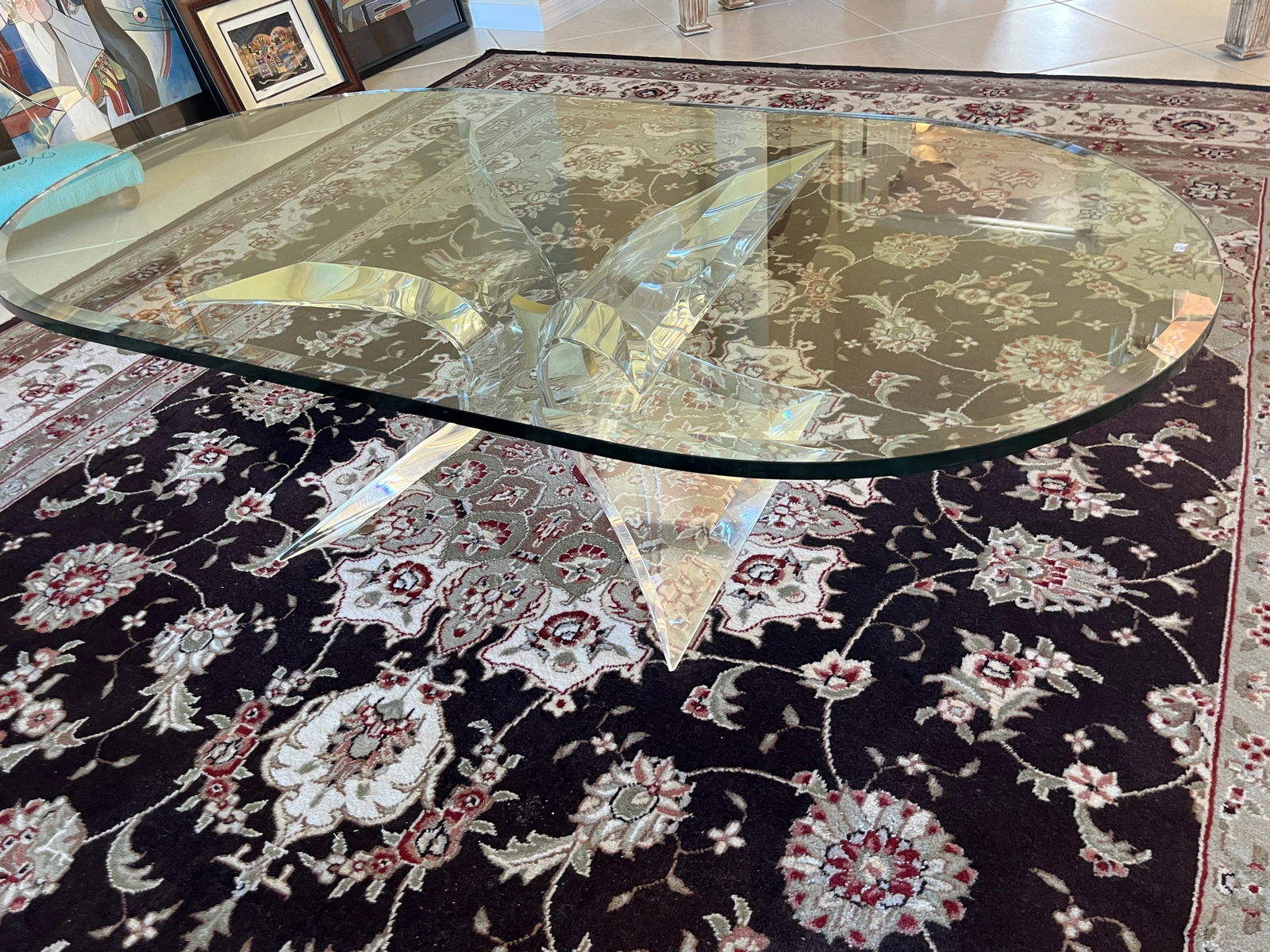 Lion in Frost  Coffee Table (1 of 4)