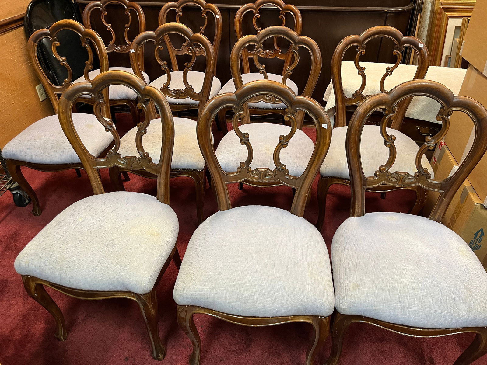10-Victorian Cabriolet Chairs (1 of 3)