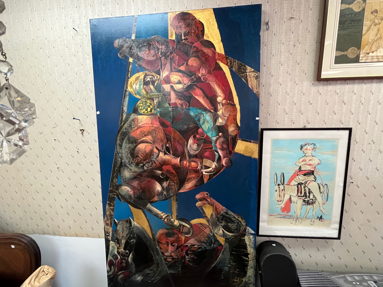 Alfio Rapisardi  Oil/Canvas 'Abstract' (1 of 3)