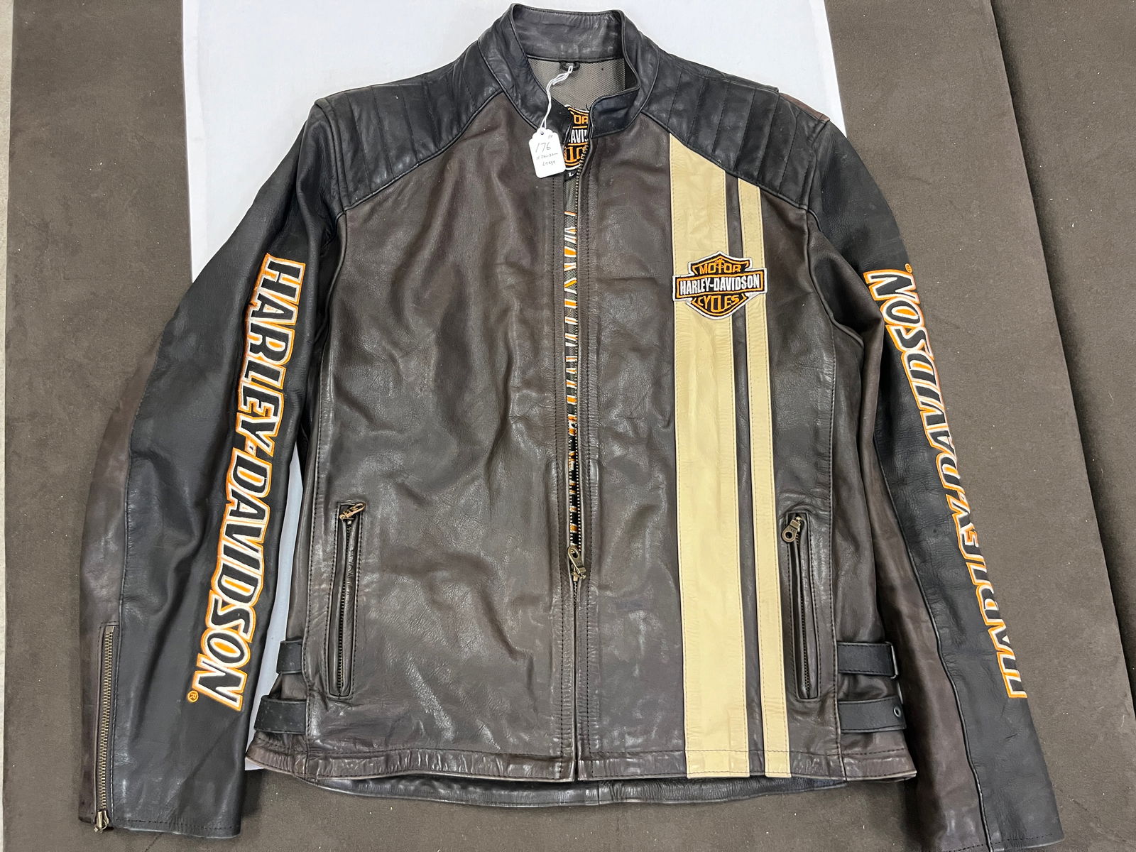 Harley Davidson Leather Jacket (1 of 2)