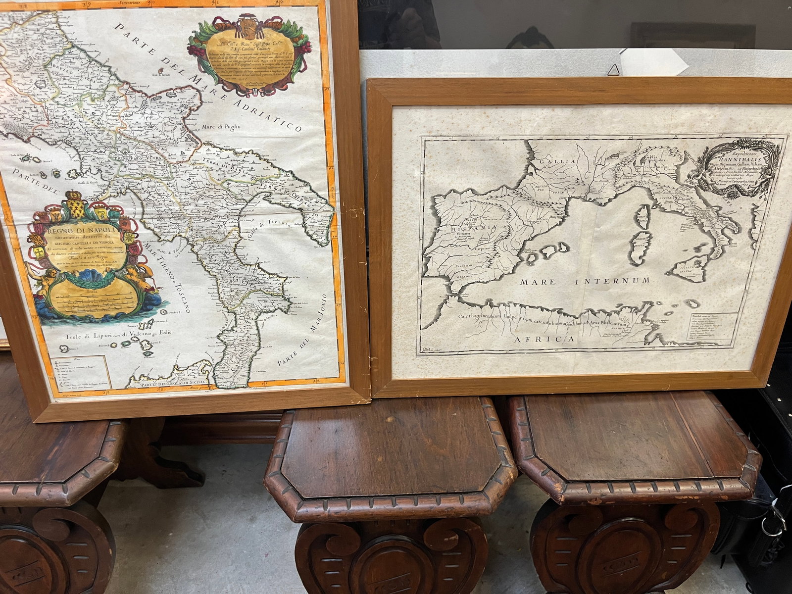 2-Prints 'Maps of Italy' (1 of 3)