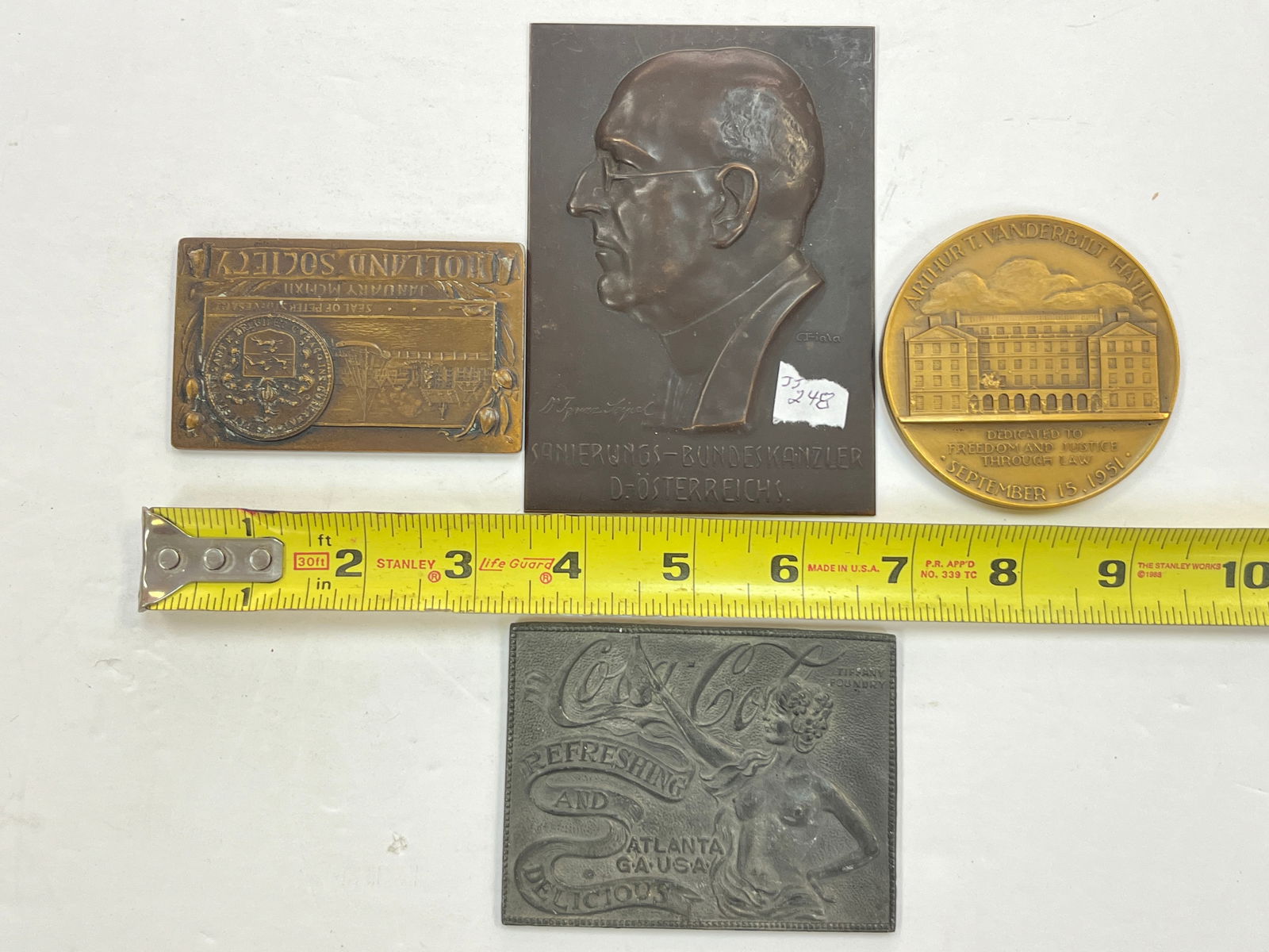 Bag Lot (Bronze Copper Plaques) (1 of 3)