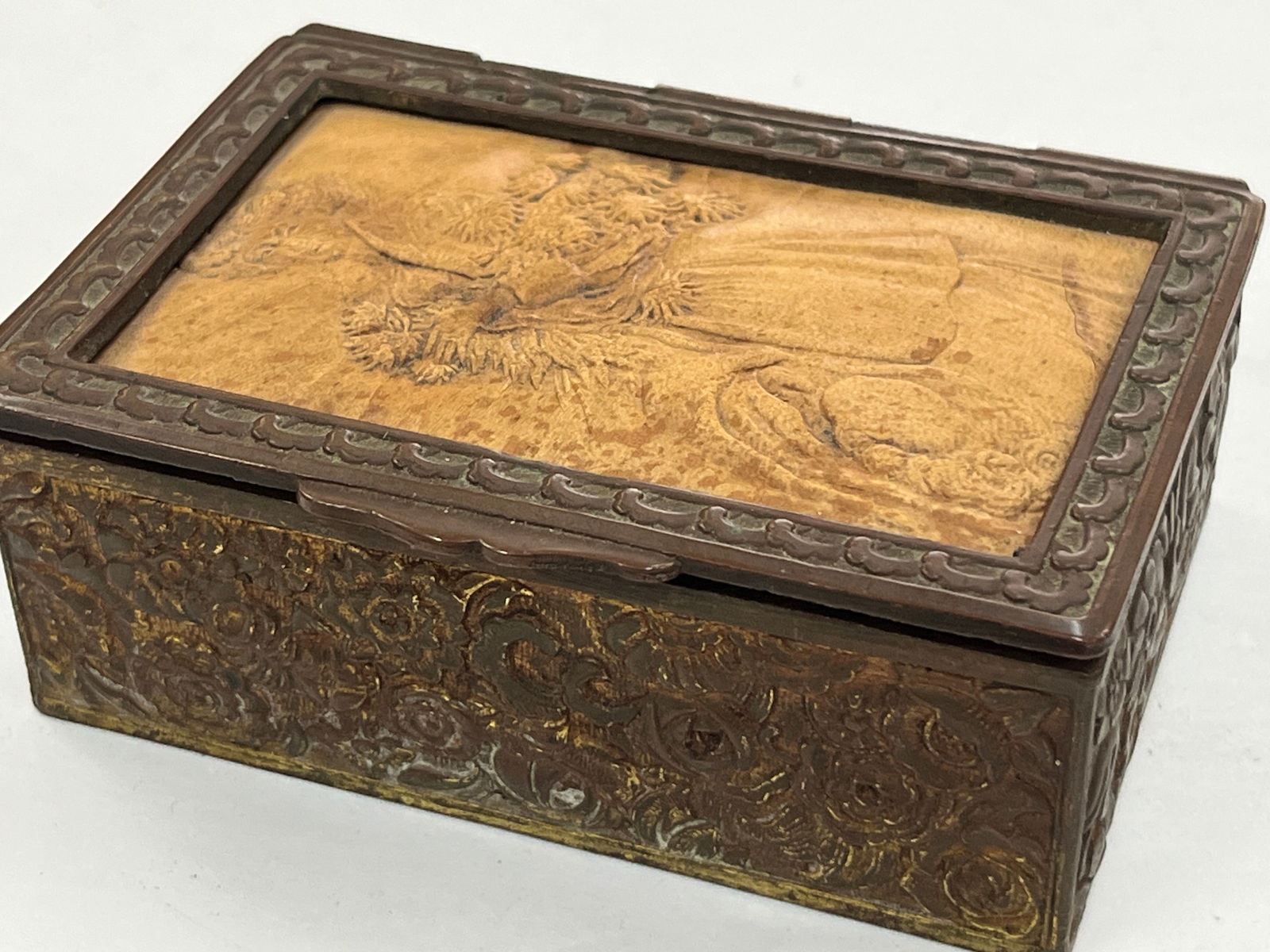 Brass Jewelry/Trinket Box (1 of 5)