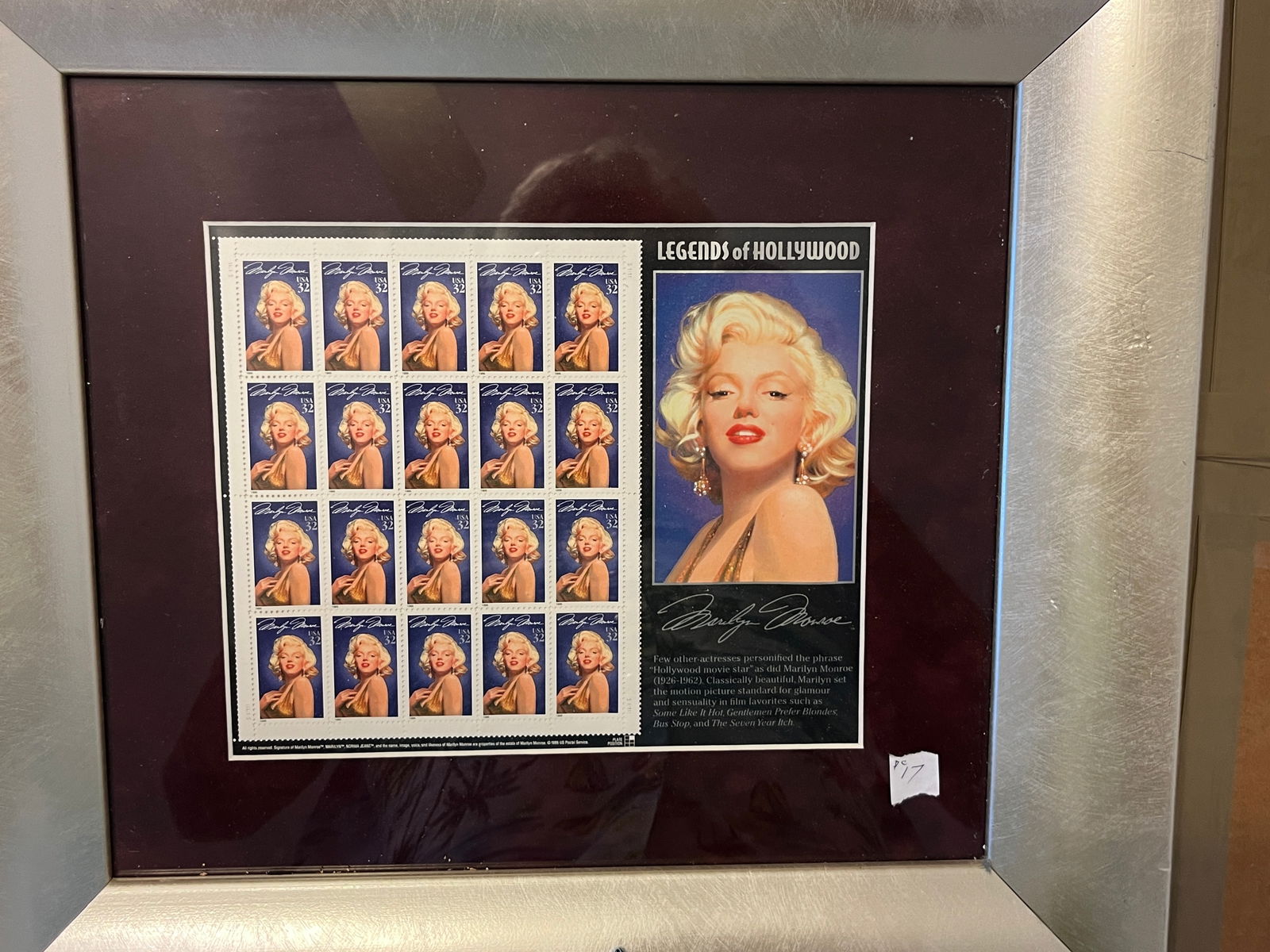 Marilyn Monroe Postage Stamps (1 of 1)