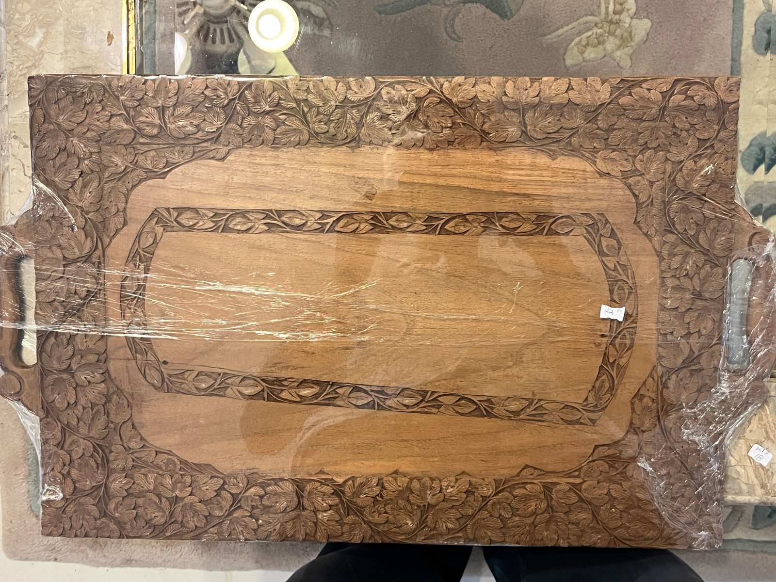 Vintage Indian Tea Tray (1 of 3)