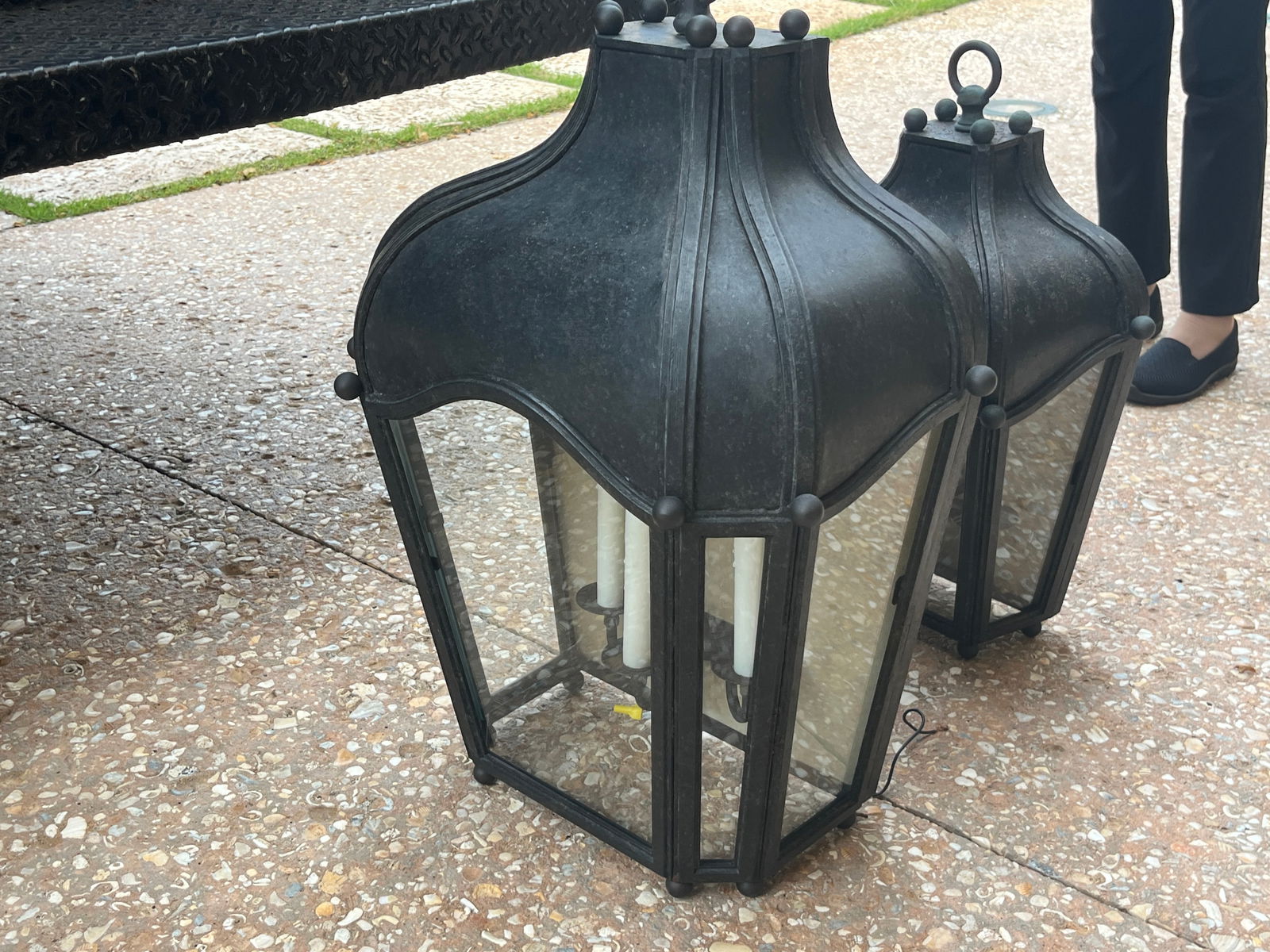 (2) Dennis & Leen Custom Made Oversize Lantern Lights (2) (1 of 6)