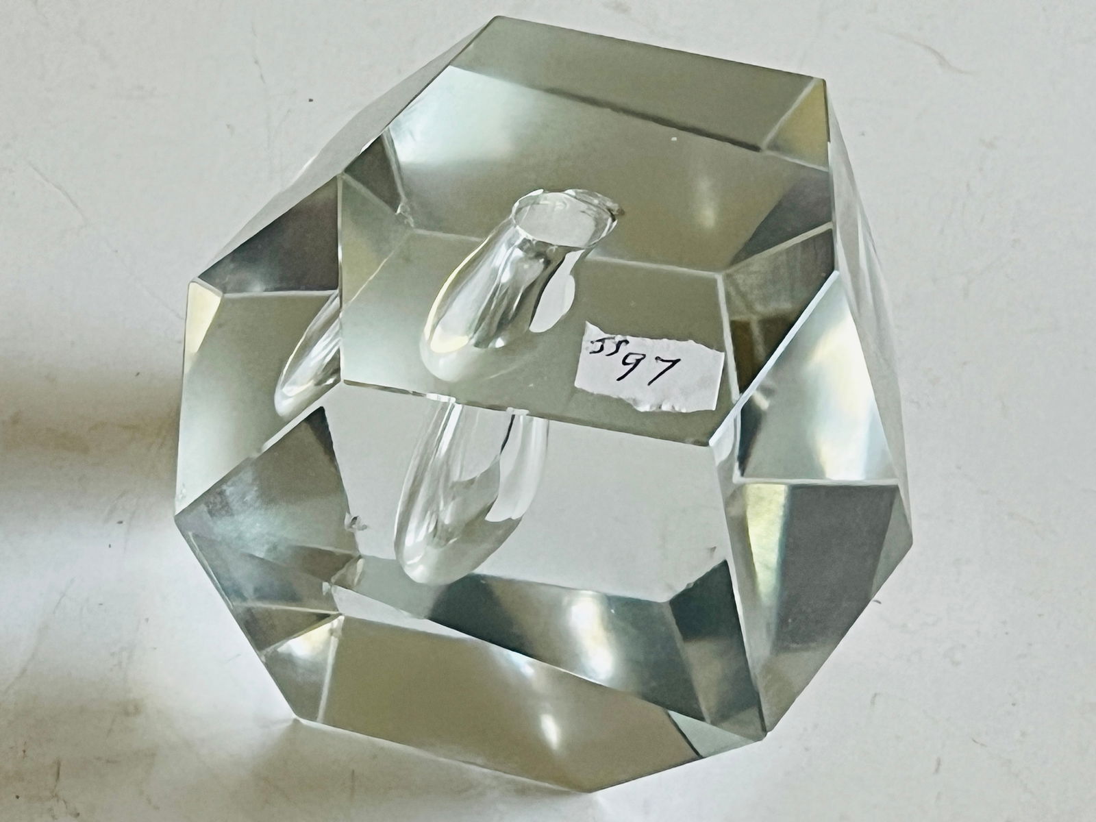 Timo Sarpanevra Crystal Bud Vase (1 of 3)