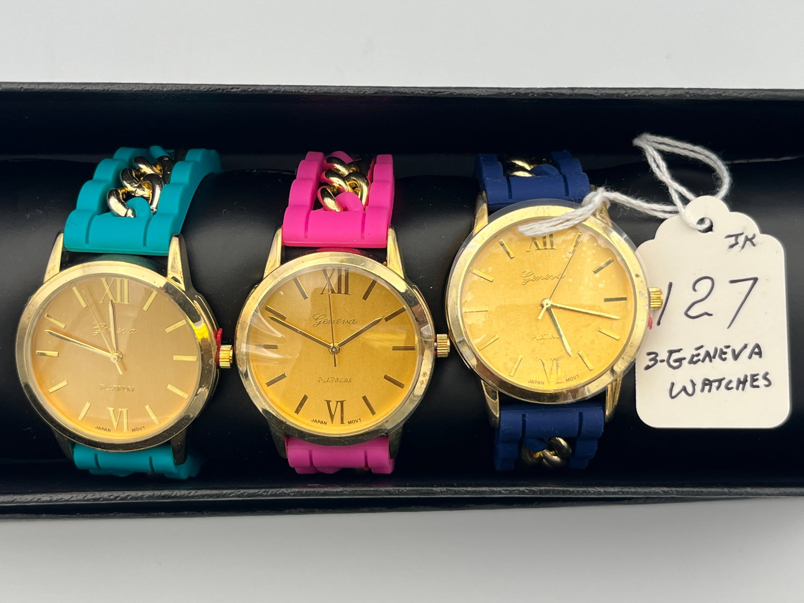 3-Geneva Watches: (3) Geneva Watches