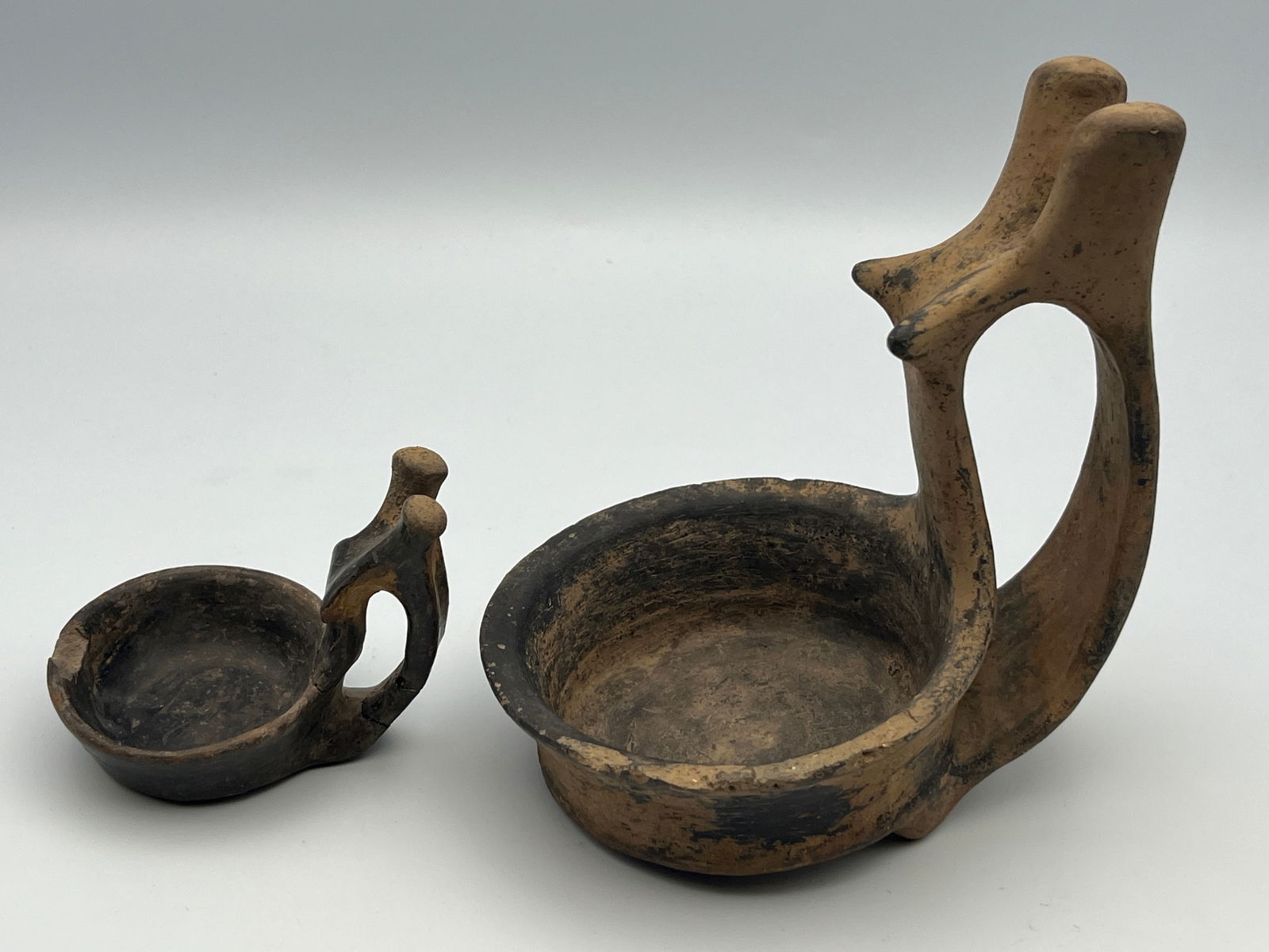 (2) Early Rare Villanovan Impasto Kyathos' (1 of 12)