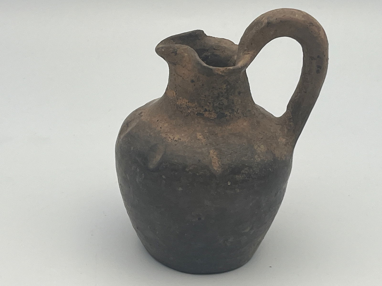Etruscan Bucchero Jug, 2.75" (1 of 6)