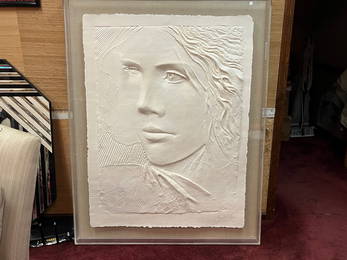 Frank Gallo Cast Paper Sculpture