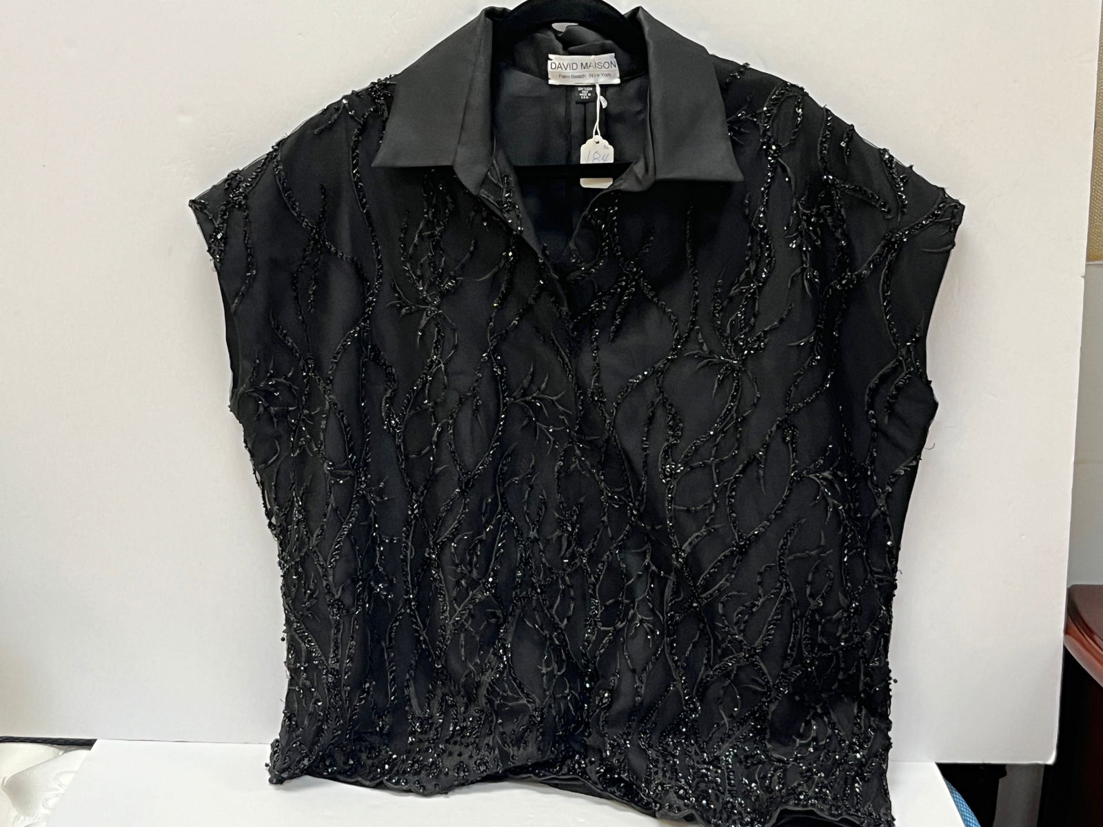 Beaded Sequin Evening Top (1 of 2)