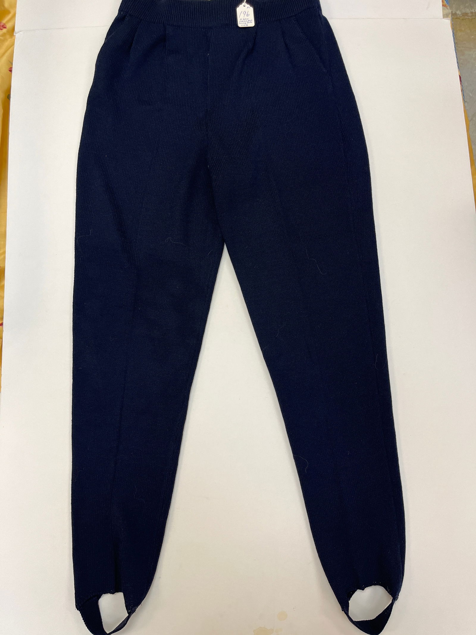 ST. John Sportswear Blk. Stirrup Pants (1 of 2)