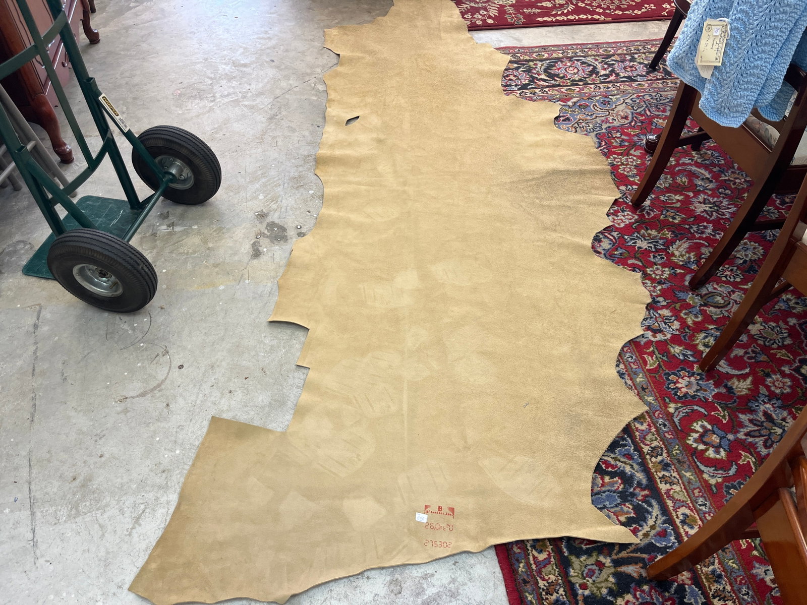Leather Hide: Leather Hide, 9'x 42"w