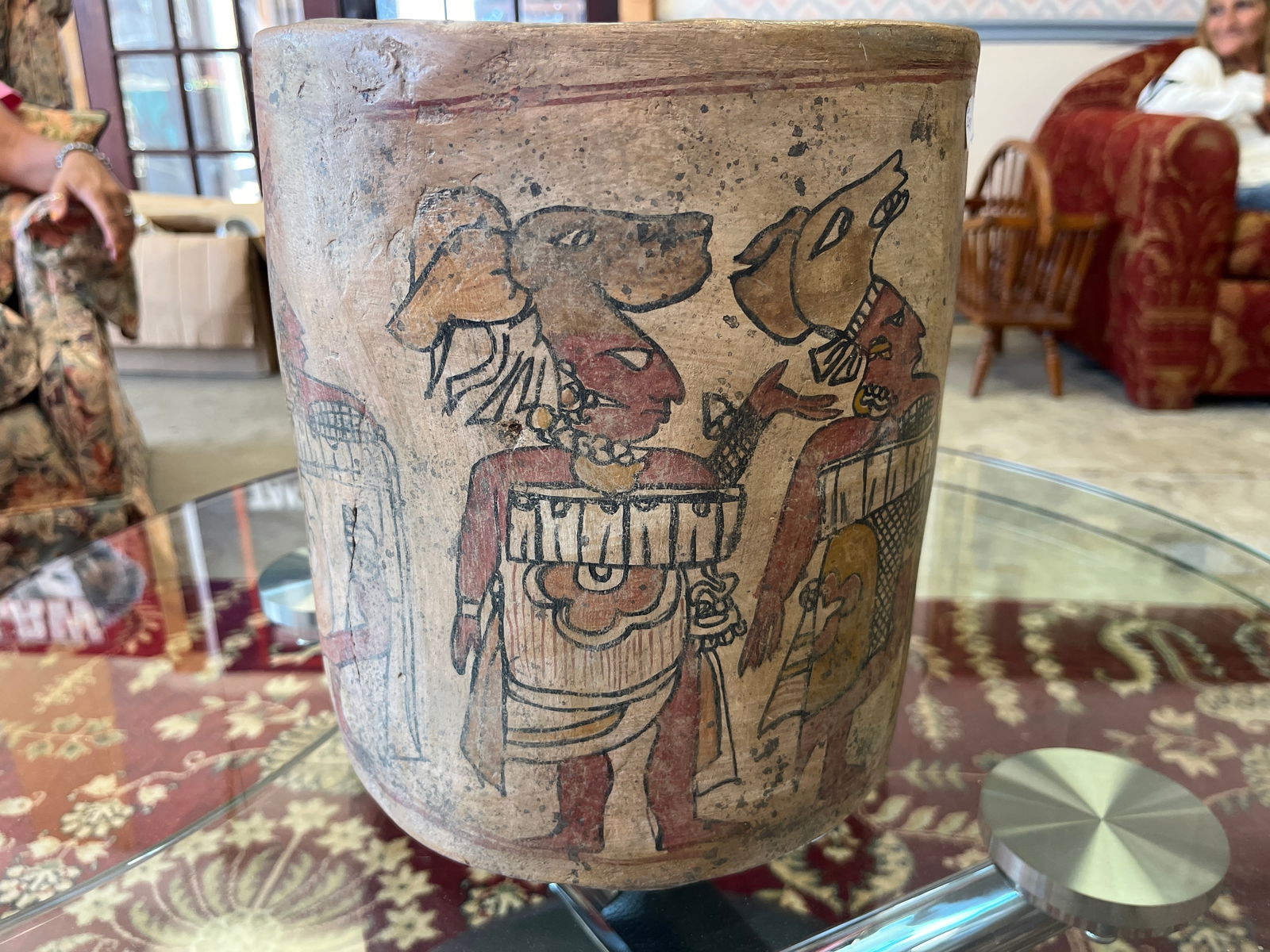Antique Maya Pottery Jar (1 of 4)