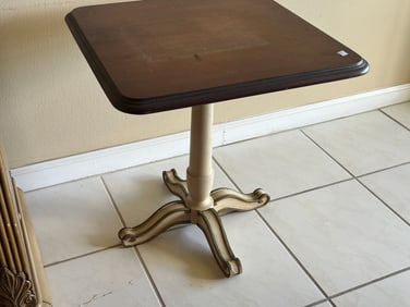 Mahogany Top Pedestal Table