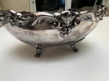 Reed & Barton Silver Oval Dish