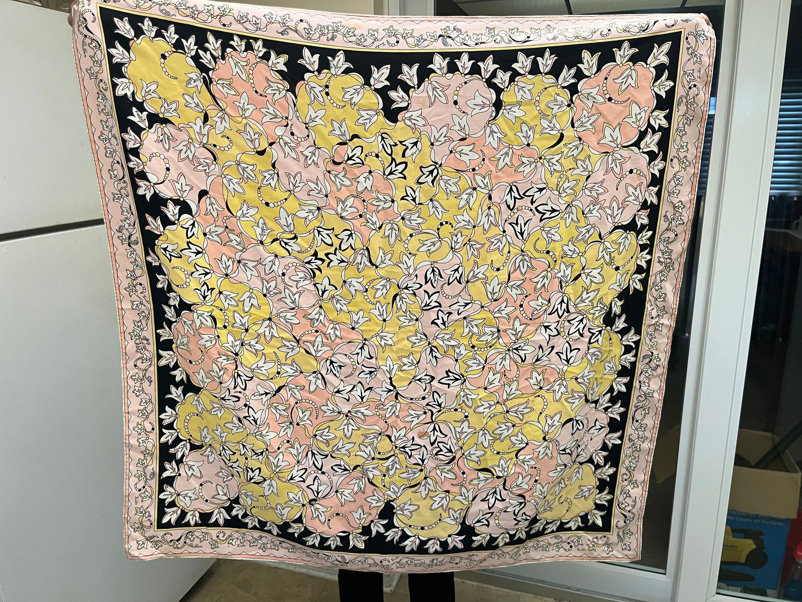 Silk Scarf: Silk Scarf, 36"sq.