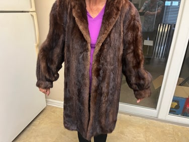Brown Mink Coat