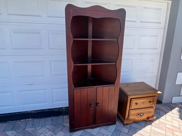 Antique Corner Cabinet